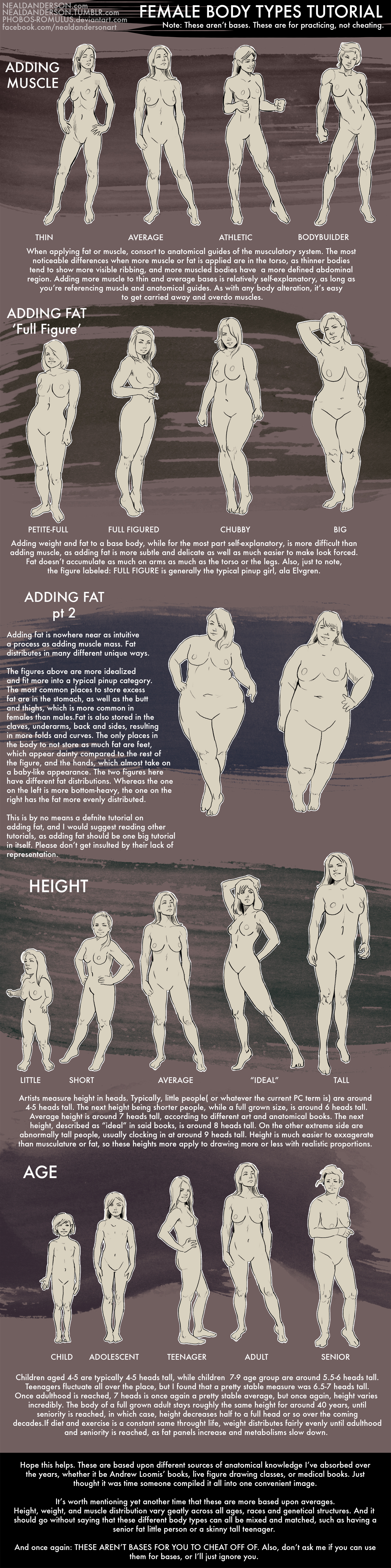 Female Body Types Tutorial