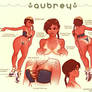 Aubrey Model Sheet
