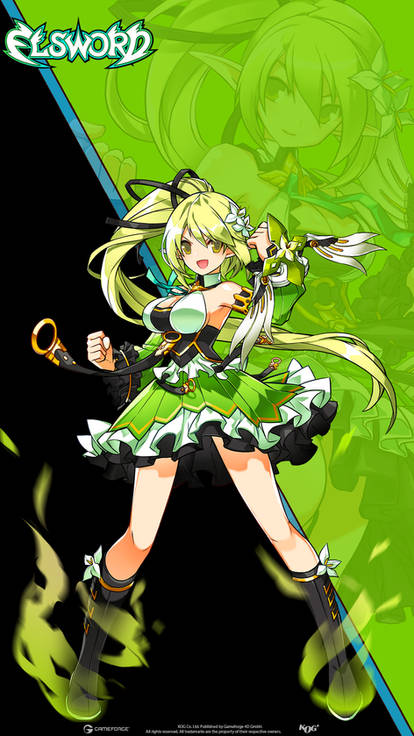 Elsword Rena Build Elsword Rena Wallpaper