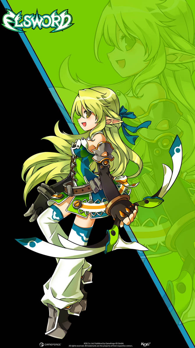 Elsword Rena Trapping Ranger Elsword Wallpaper - Rena Sniping Ranger by leopassos100 on DeviantArt