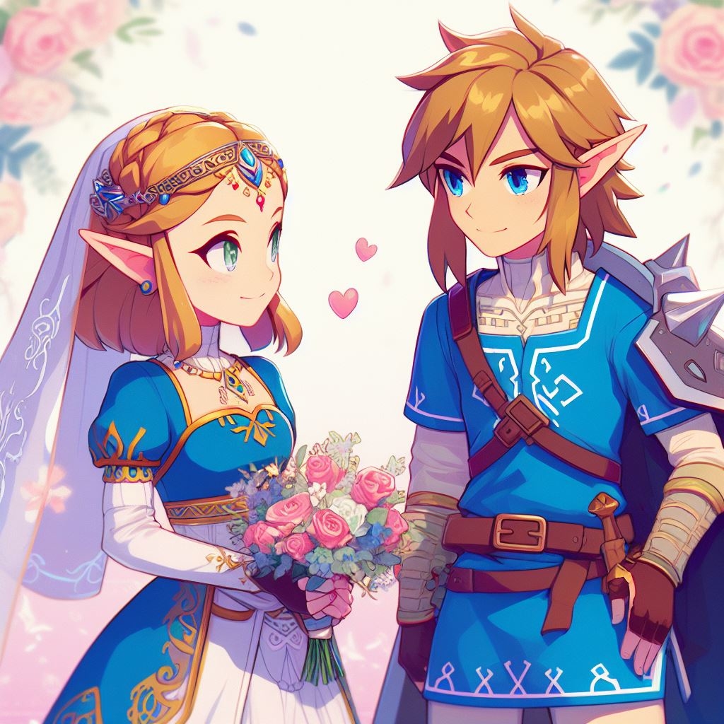 Link And Zelda Wedding By Leopassos100 On DeviantArt link-and-zelda-wedding-by-leopassos100-on-deviantart