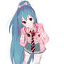 Schoolgirl Hatsune Miku