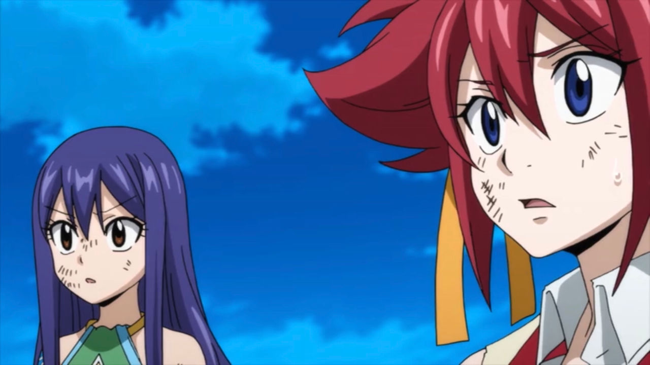 Fairy Tail FS - Wendy and Shelia shocked by Soundmast on DeviantArt