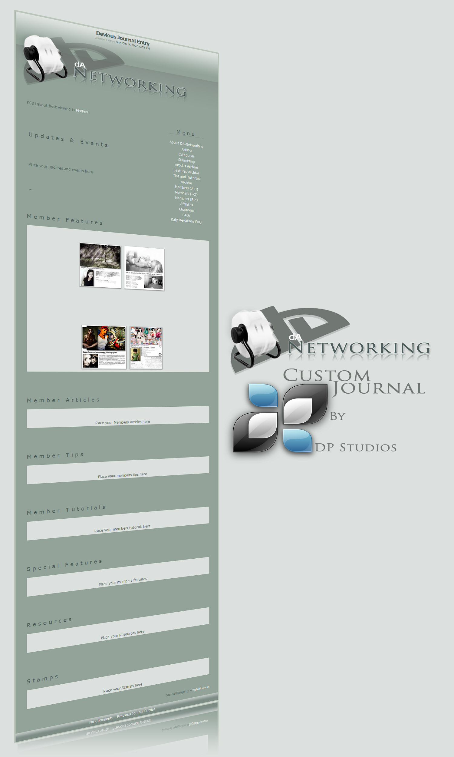 DA-Networking Custom Journal