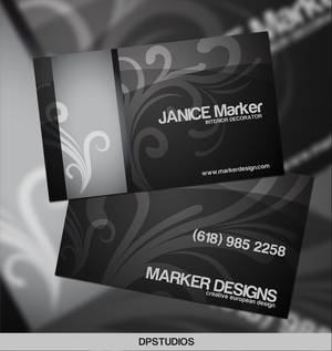 Interior Design Business Card