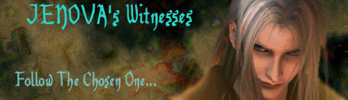 JENOVA's Witnesses - Banner 1