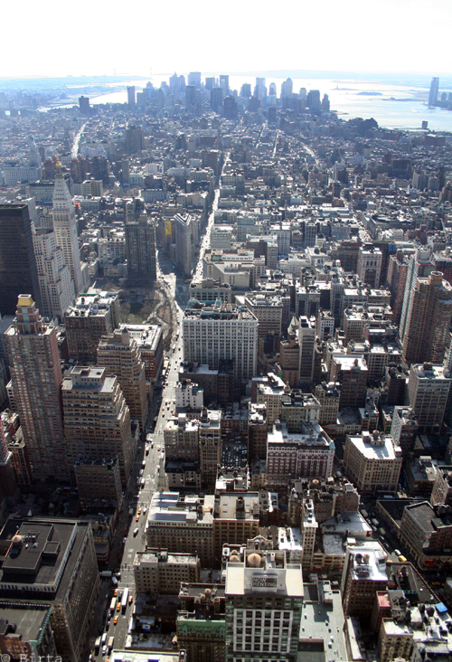 Manhattan from above