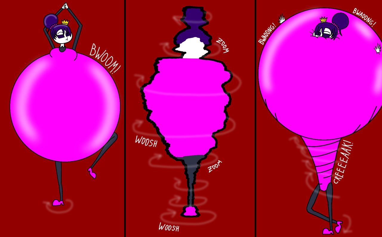 Miss Bluebell's balloon ballet pirouette