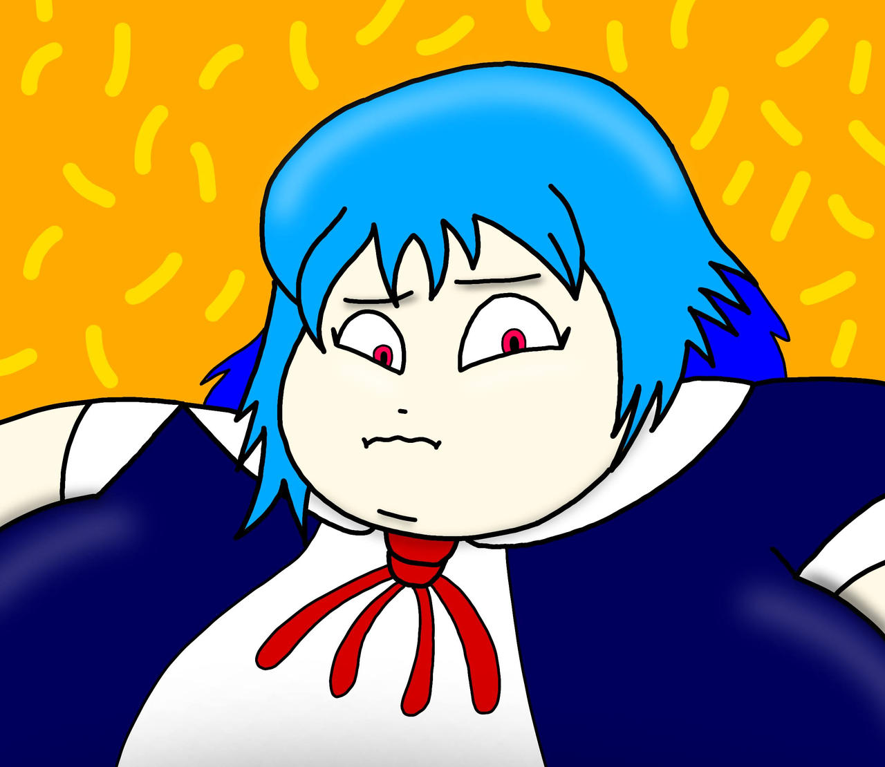 Meet Fiona, the big fat otaku girl