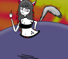 Meet Vesper, the smelly dog girl