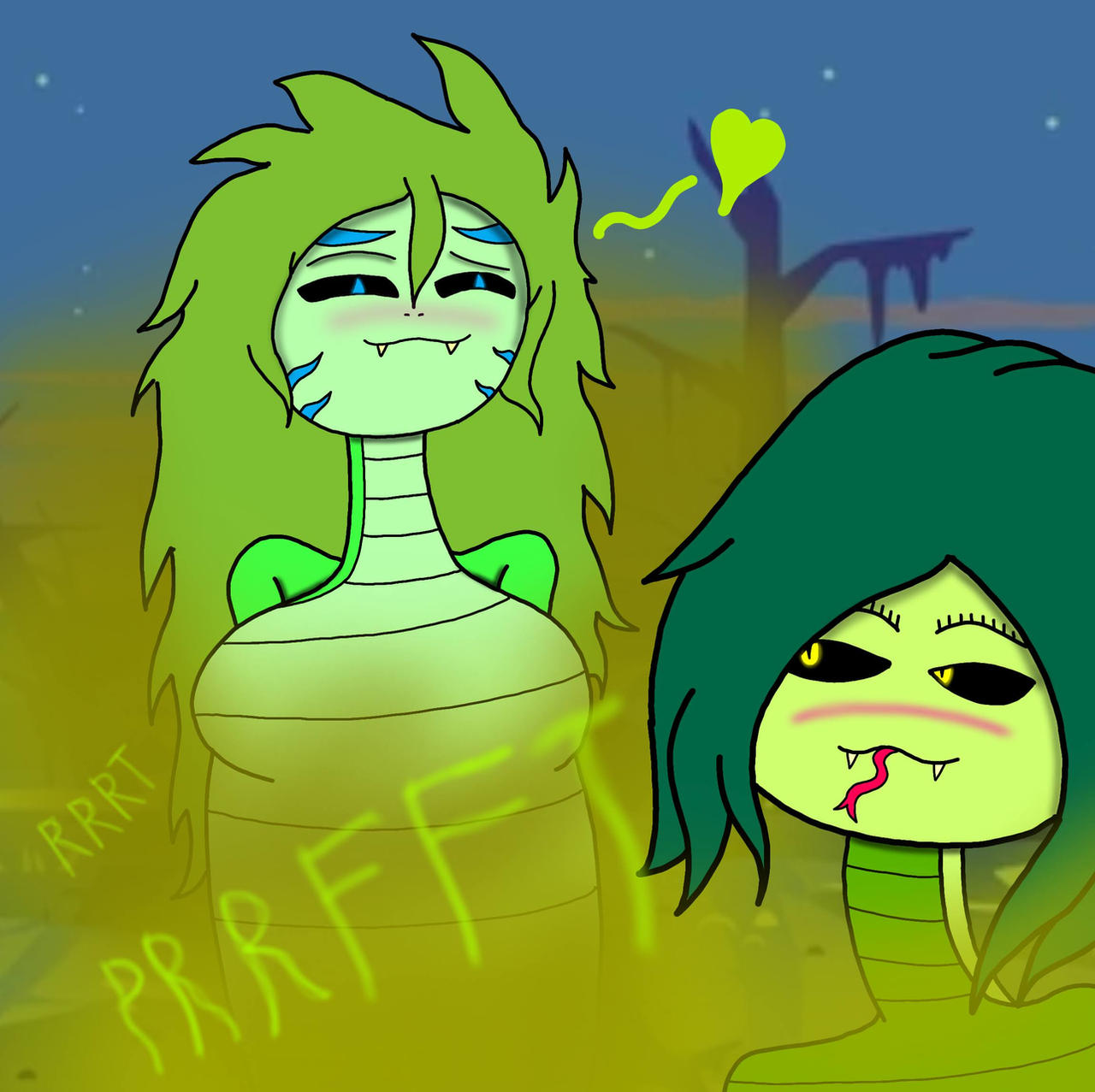 Smelly snake love