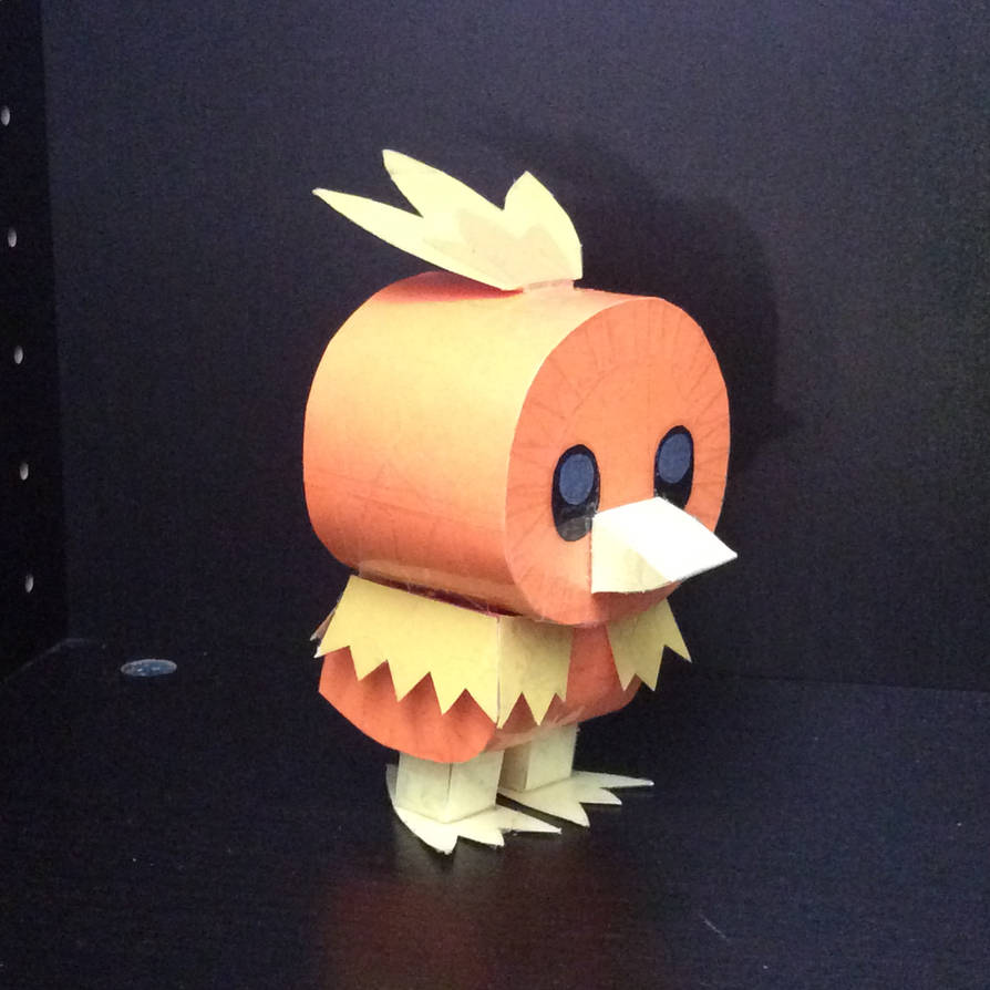 Torchic Craft Paper Torchic by Jf-Philip on DeviantArt