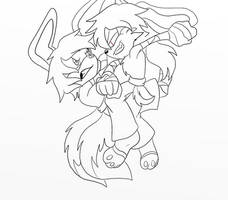 Rabbit punches :uncolored: