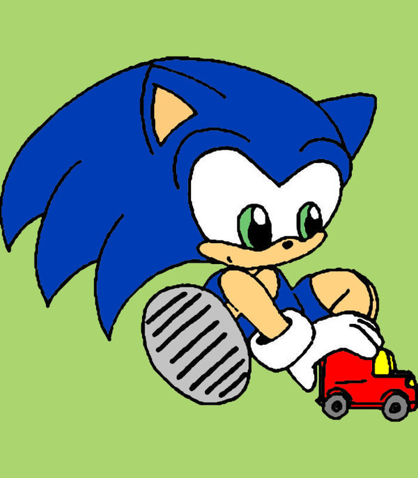 Kid Sonic by Zanny-Marie on DeviantArt