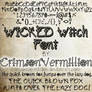 Wicked Witch Font SUBMISSION