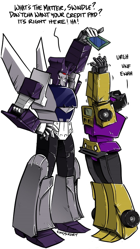 Octane And Swindle - Commission Transform-and-LOL