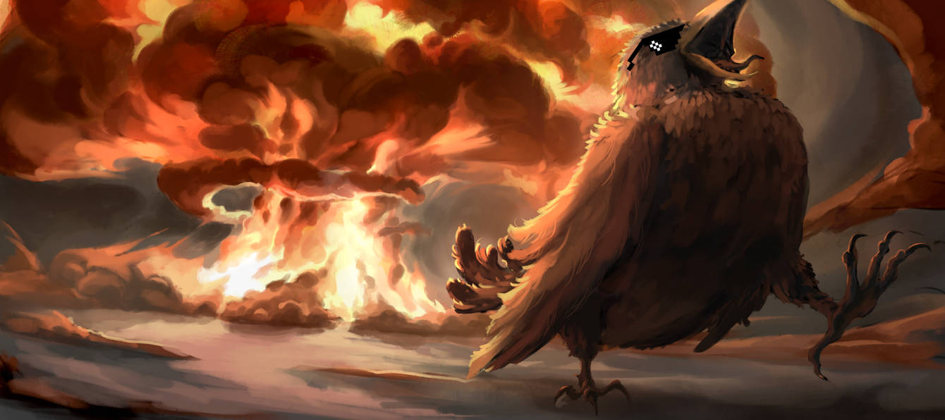 Crow Exploding Explosive Crow by Taana7 on DeviantArt