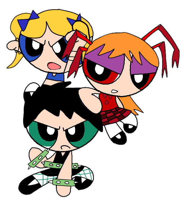 The Powerpunk Girls By Elmoiscoo On DeviantArt the-powerpunk-girls-by-elmoiscoo-on-deviantart