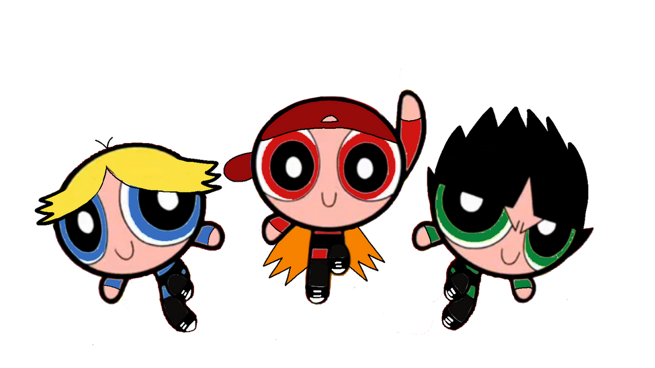 The Rowdyruff Boys Ending Poses by elmoiscoo on DeviantArt