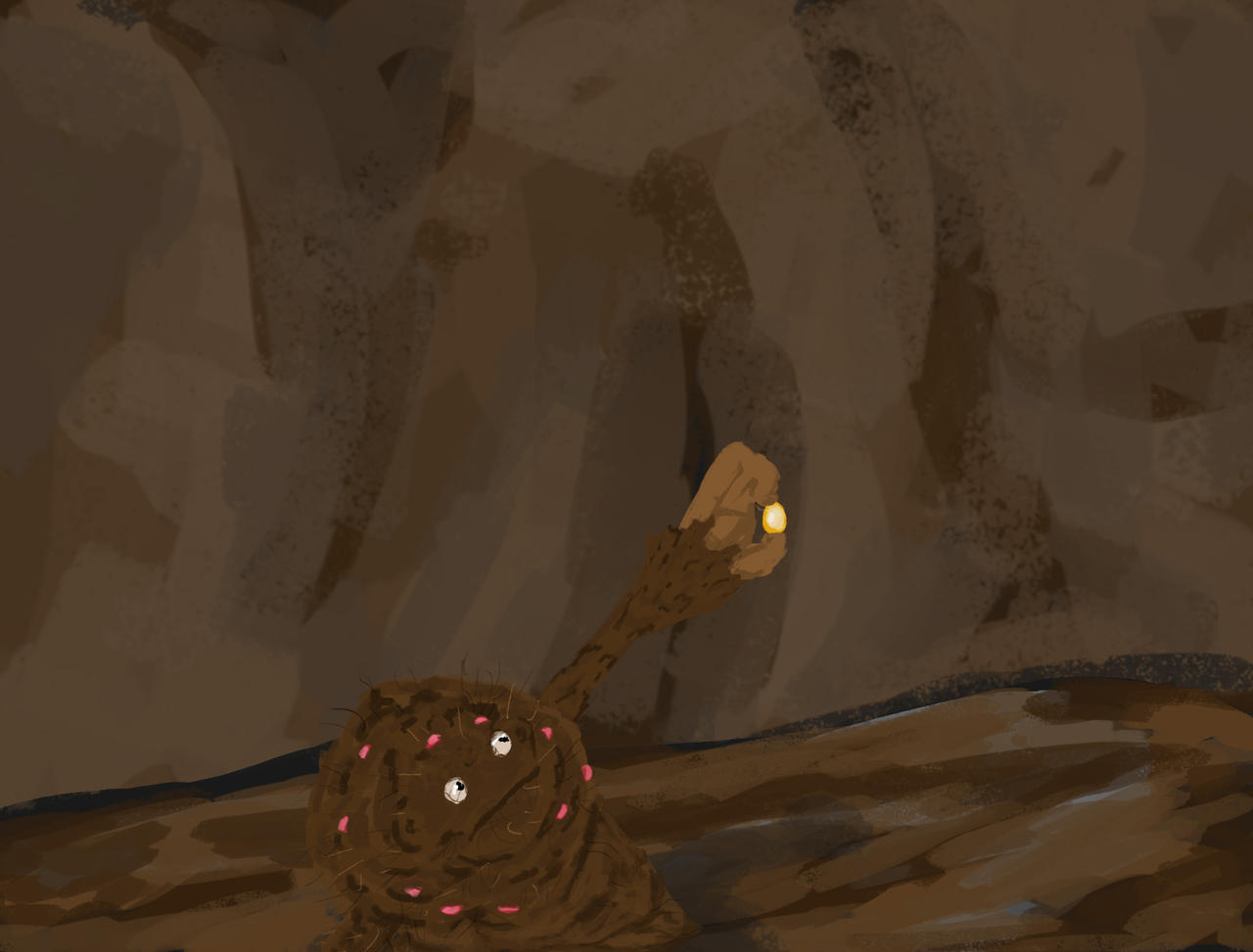 Poophy the poophy miner by WeelJustWeel on DeviantArt