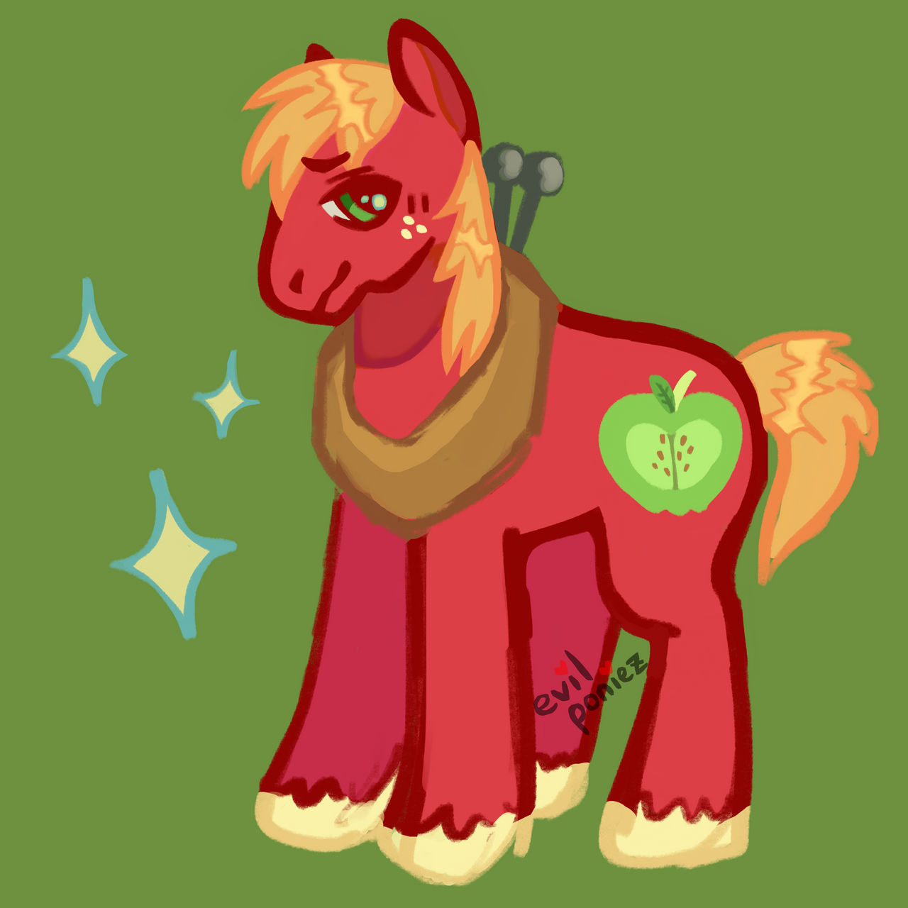 Big Mac by evilponiez on DeviantArt