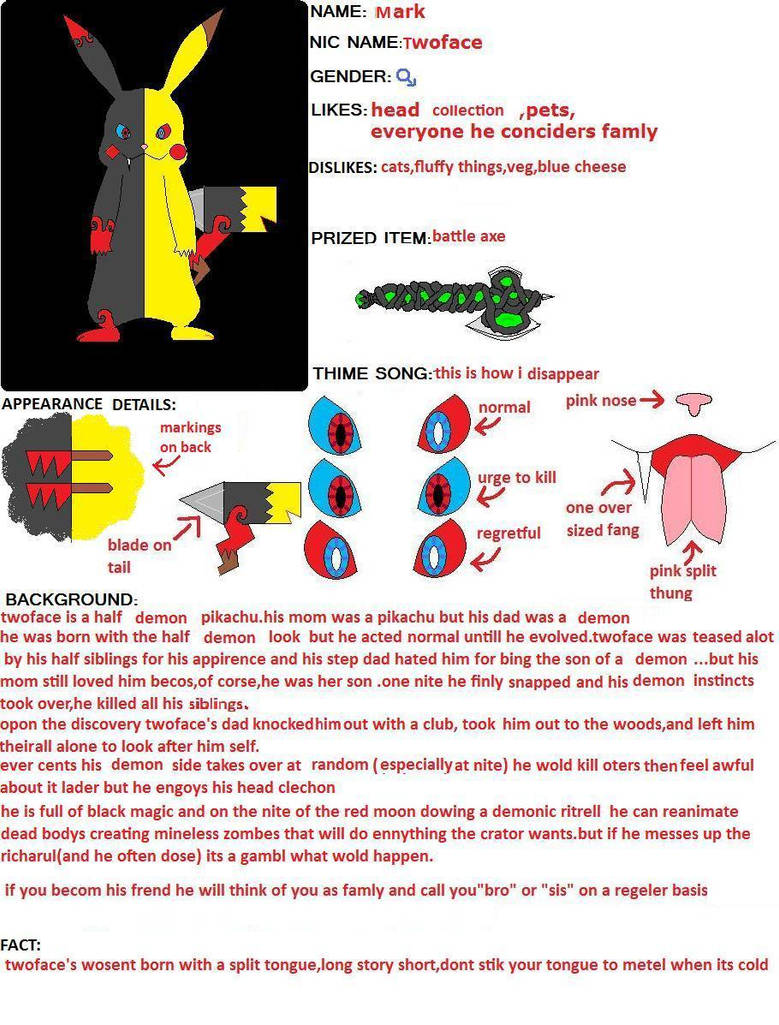 mark the pikachu ref by molingirl on DeviantArt
