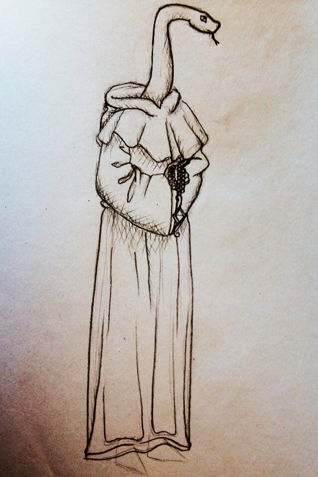 Snake With Robe snake in robes by molingirl on DeviantArt
