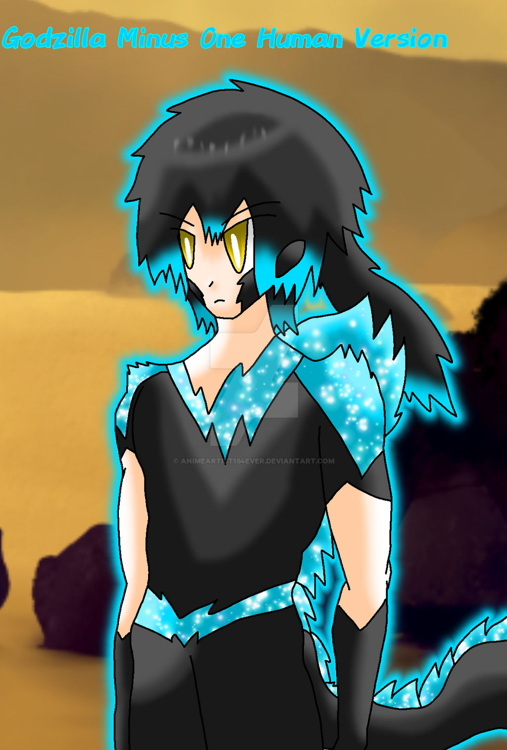 Single Human Godzilla Minus One Human Version by AnimeArtist154ever on DeviantArt