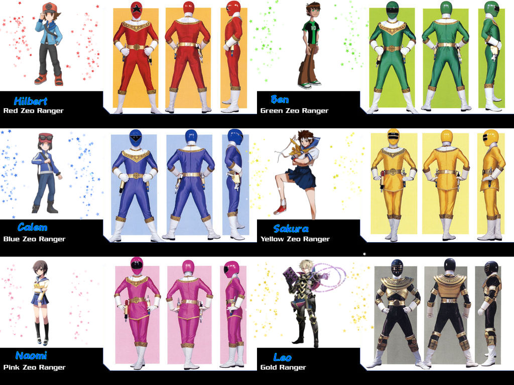 Omni Ranger Deviantart Omniranger aka Omniverse Defenders Main Six by AnimeArtist154ever on ...