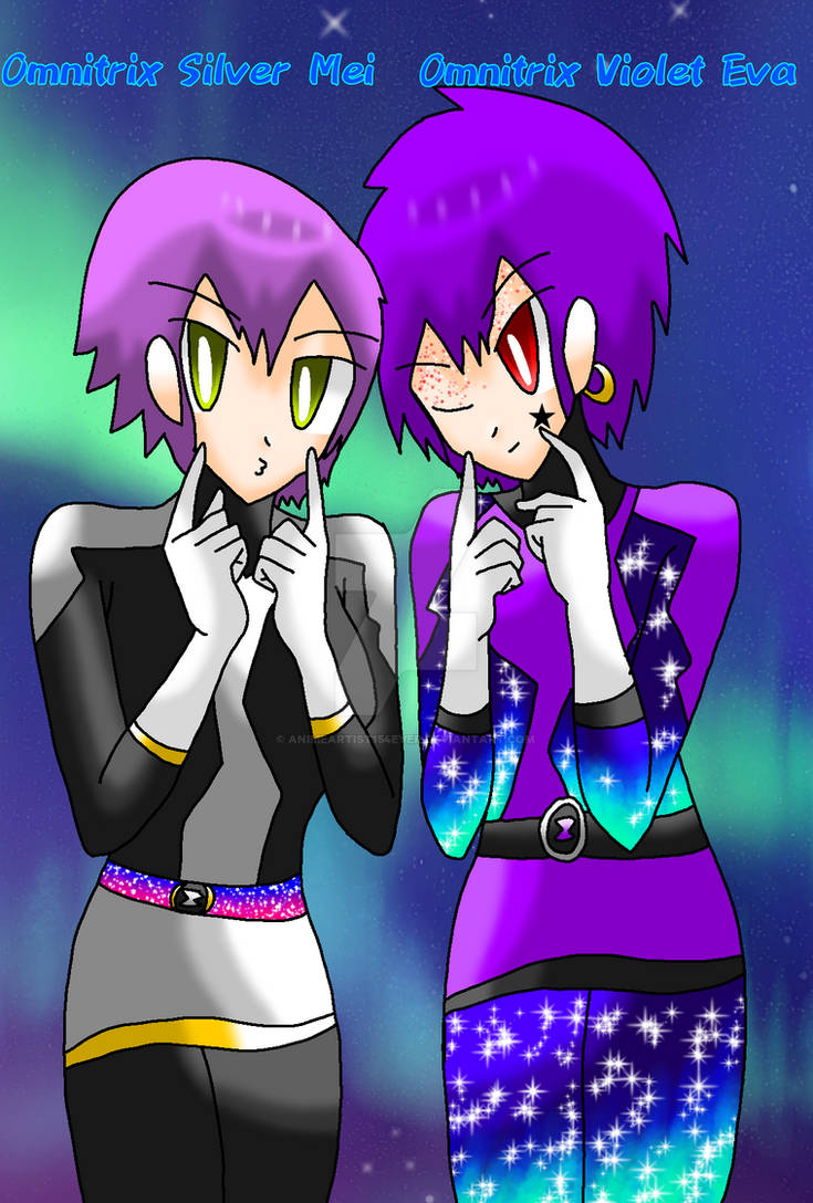 Omni Ranger Deviantart Omniranger Members Mei and Eva by AnimeArtist154ever on DeviantArt