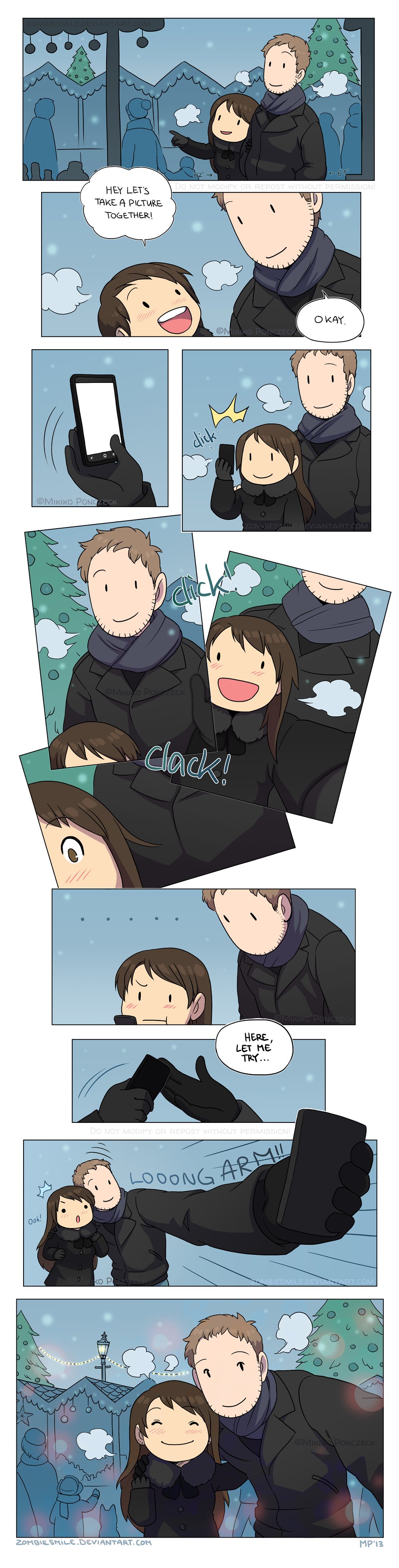 Height Difference by Zombiesmile