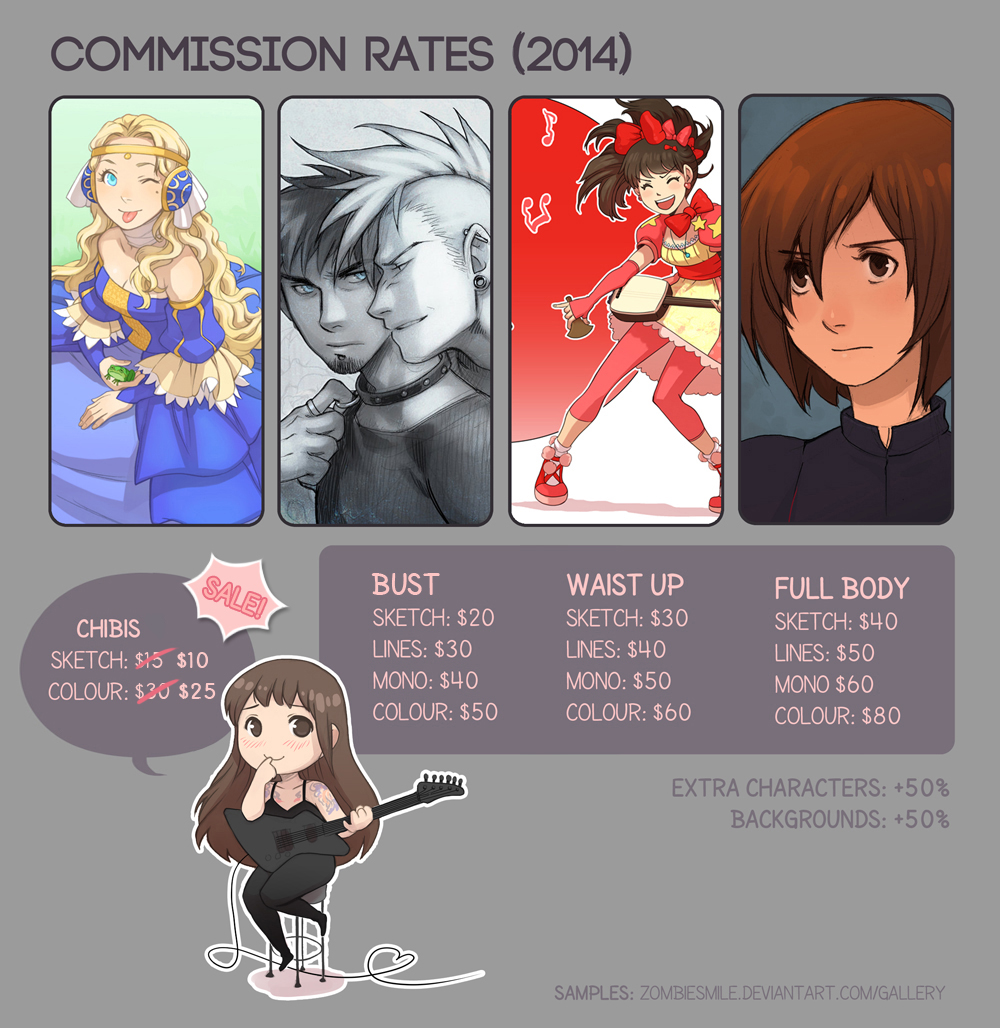 Commissions! [CLOSED] OUTDATED