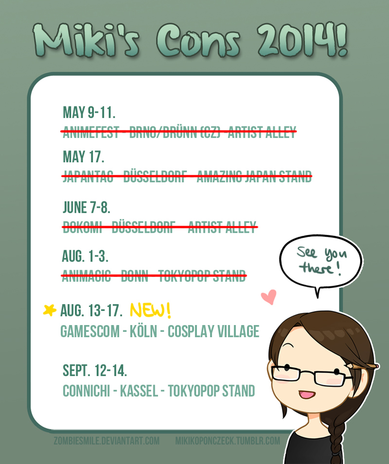 Conventions 2014 -updated!- GAMESCOM