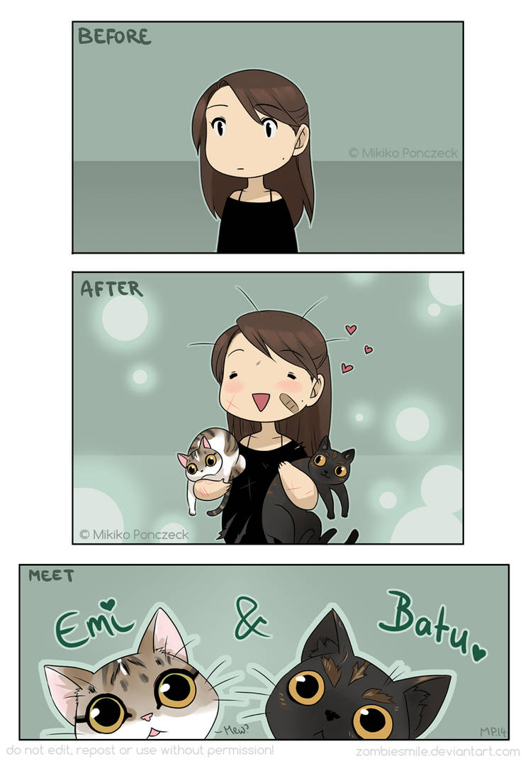 Kittens! by Zombiesmile