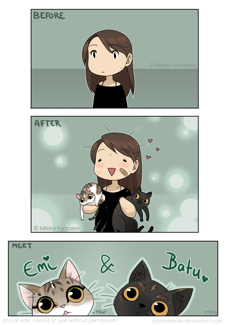 Kittens! by Zombiesmile