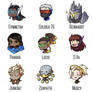 My most played OW heroes