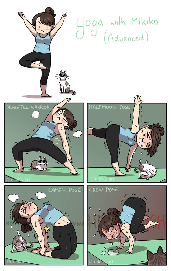Yoga with Mikiko II by Zombiesmile
