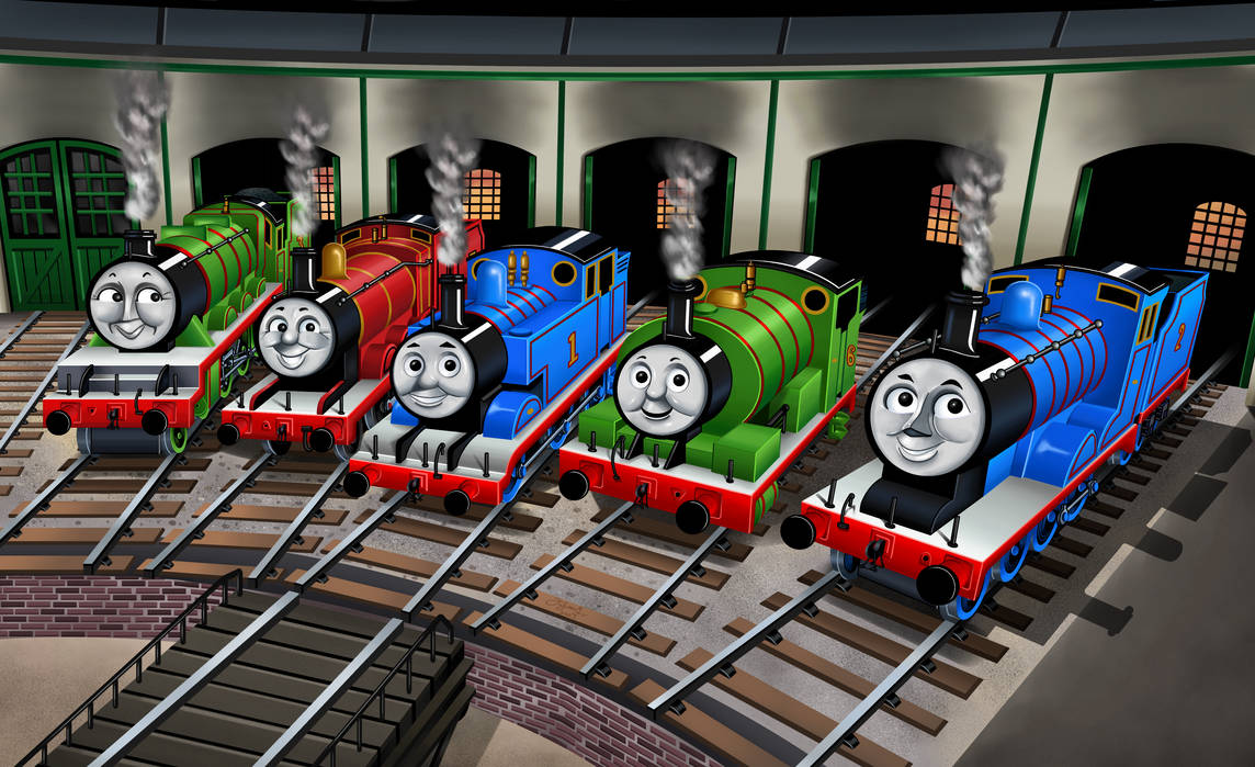 Thomas And His Friends By OFFIJulesWorld On DeviantArt thomas-and-his-friends-by-offijulesworld-on-deviantart