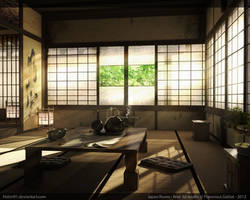 Japan Room - final 3d render