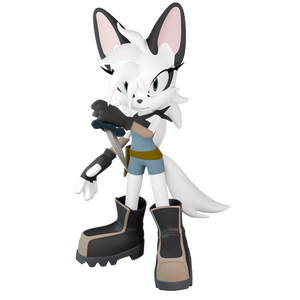 Ice the Wolf - 3D render