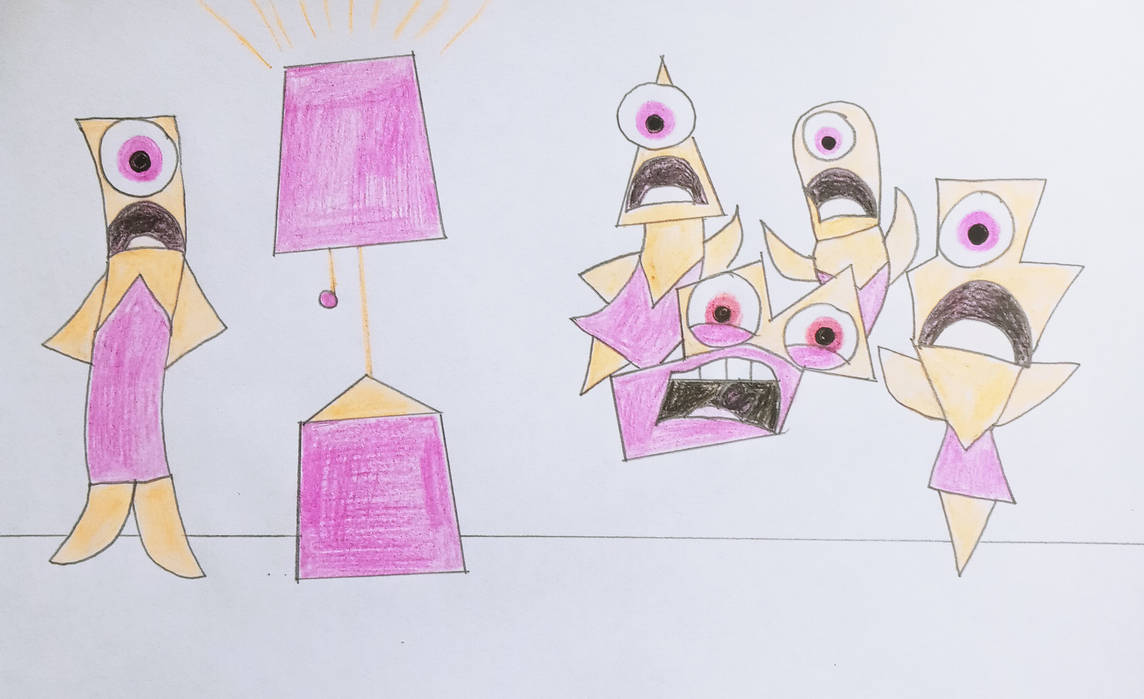 Mvs9966 5 Men Characters Lamp Light On Screaming by MVS9966 on DeviantArt