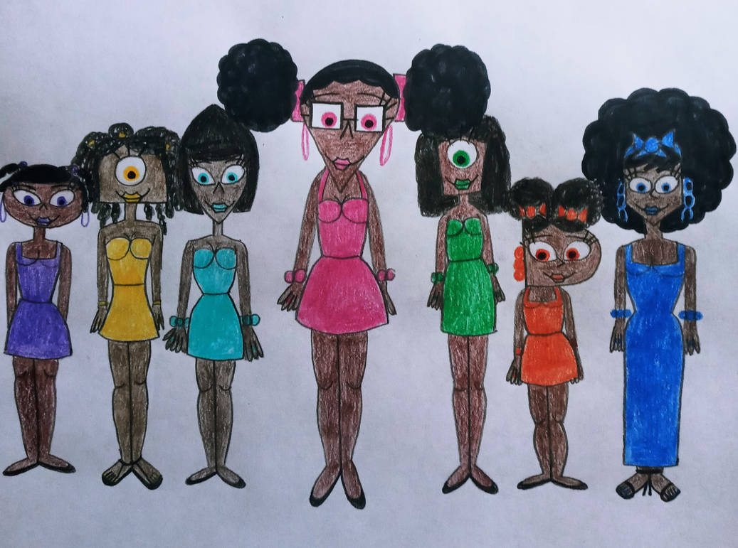 Mvs9966 7 African Teenage Girls by MVS9966 on DeviantArt