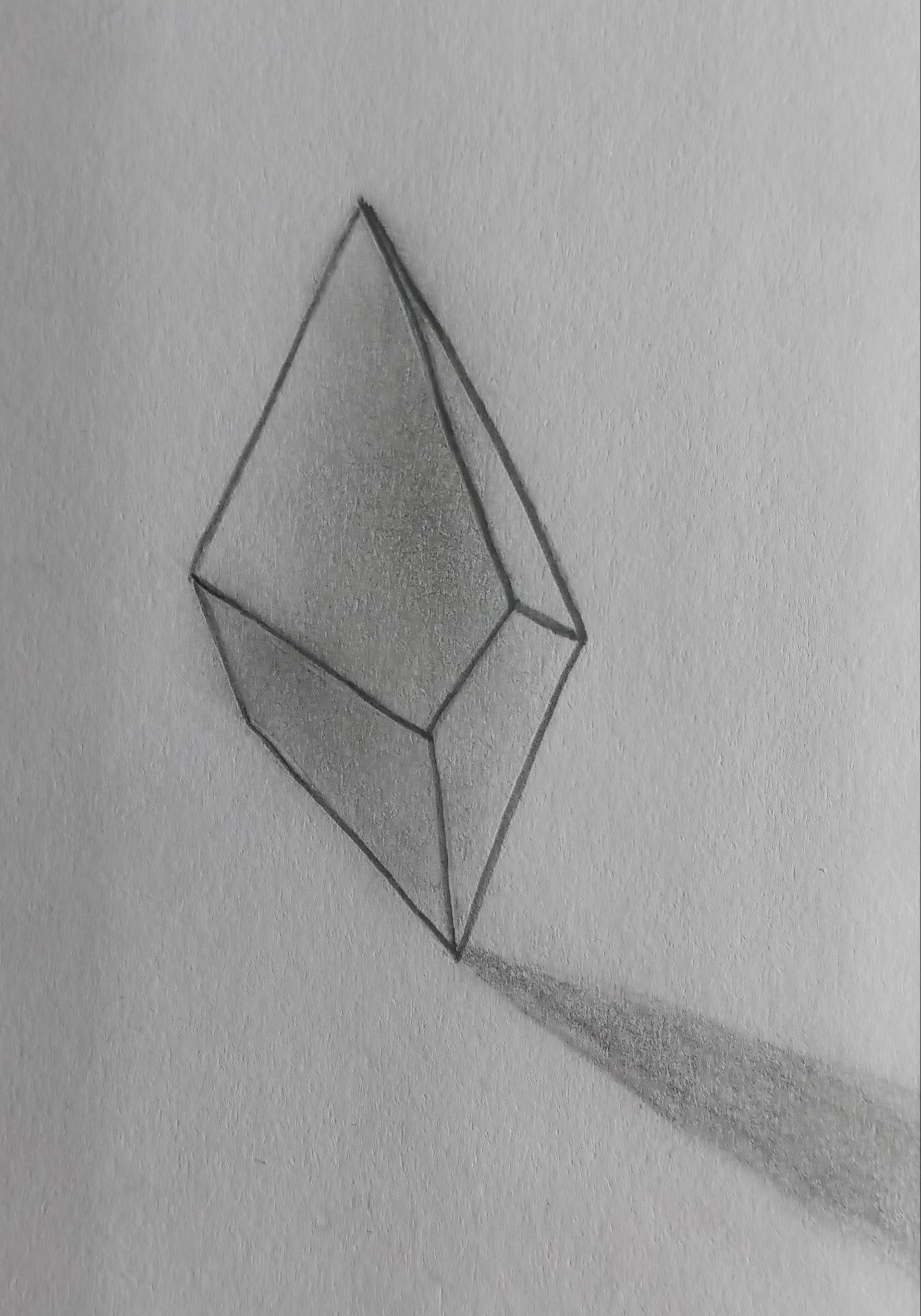 Mvs9966 Trigonal Trapezohedron Crystal by MVS9966 on DeviantArt