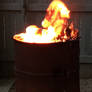 Metal Barrel Fire