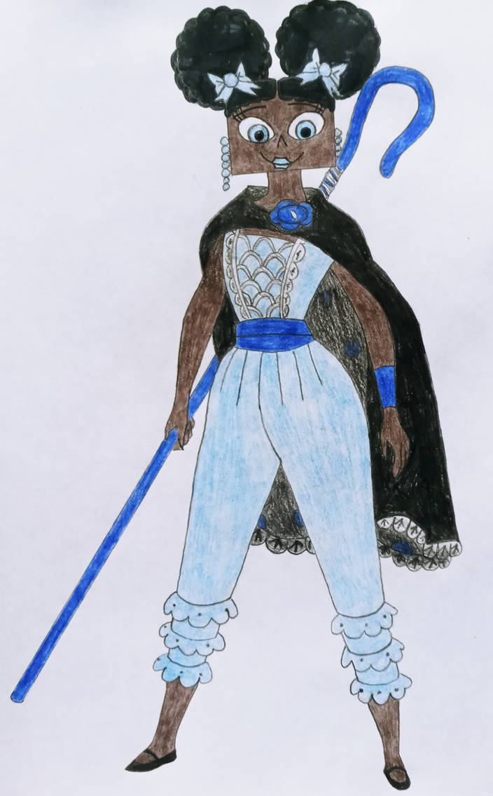 Mvs9966 Blue Bo Peep African Teenage Girl by MVS9966 on DeviantArt