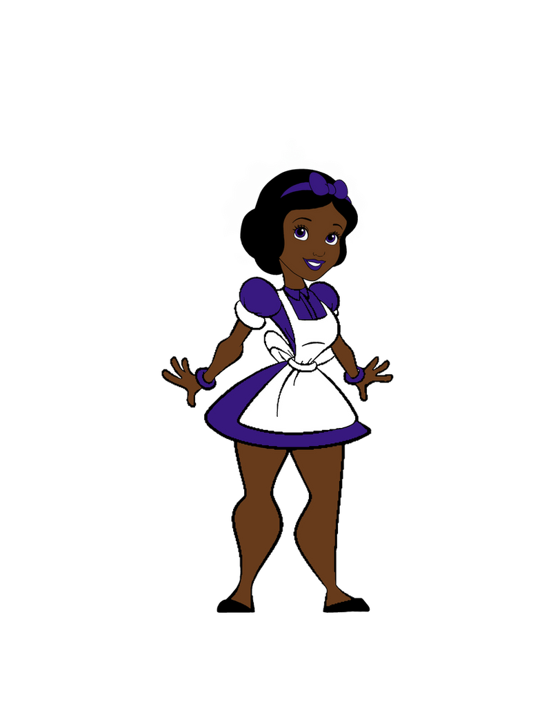 Mvs9966 African Snow White wearing Food Clothes by MVS9966 on DeviantArt