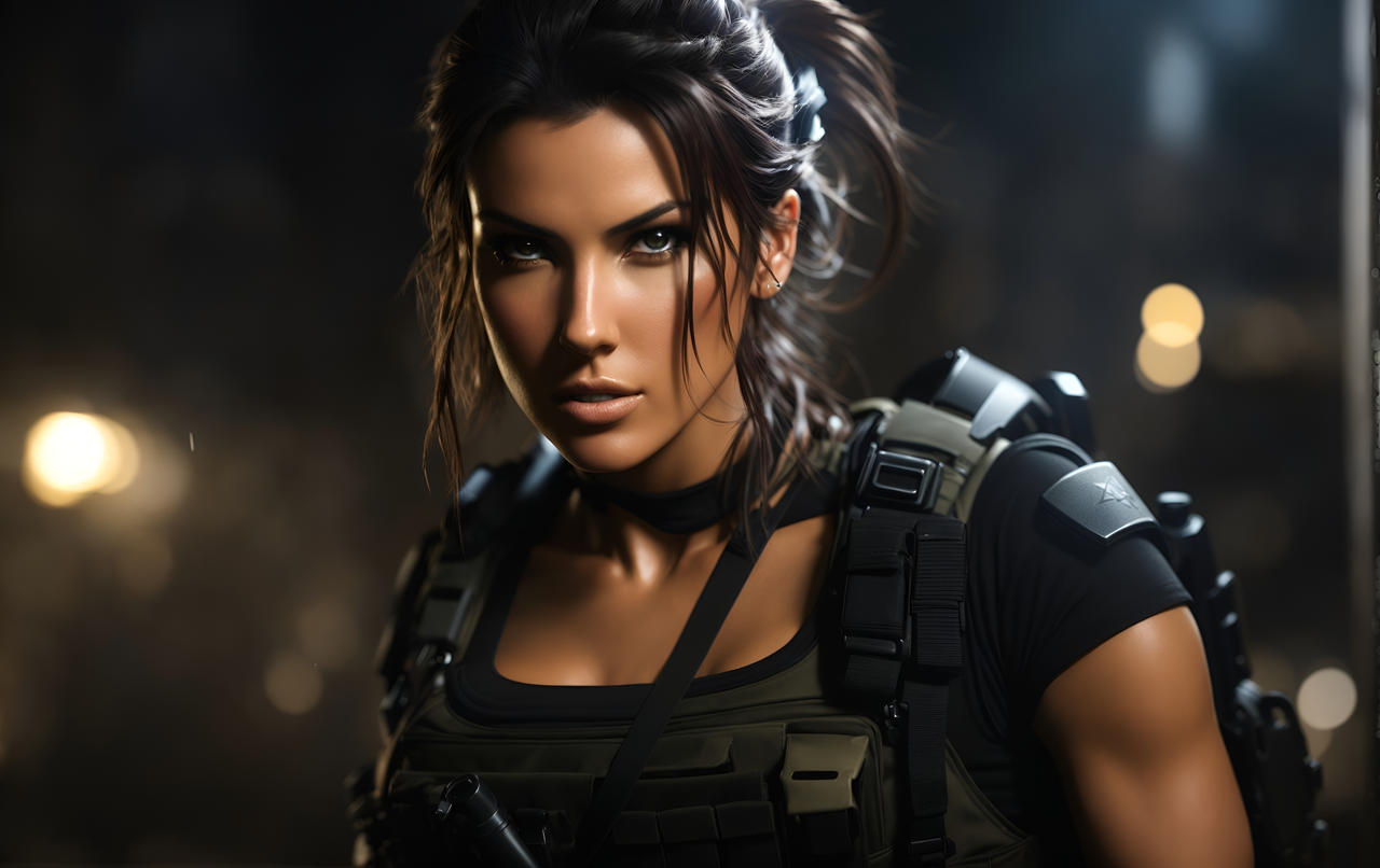 Lora Corft Cod Lara COD Operator3 by HELIX8827 on DeviantArt