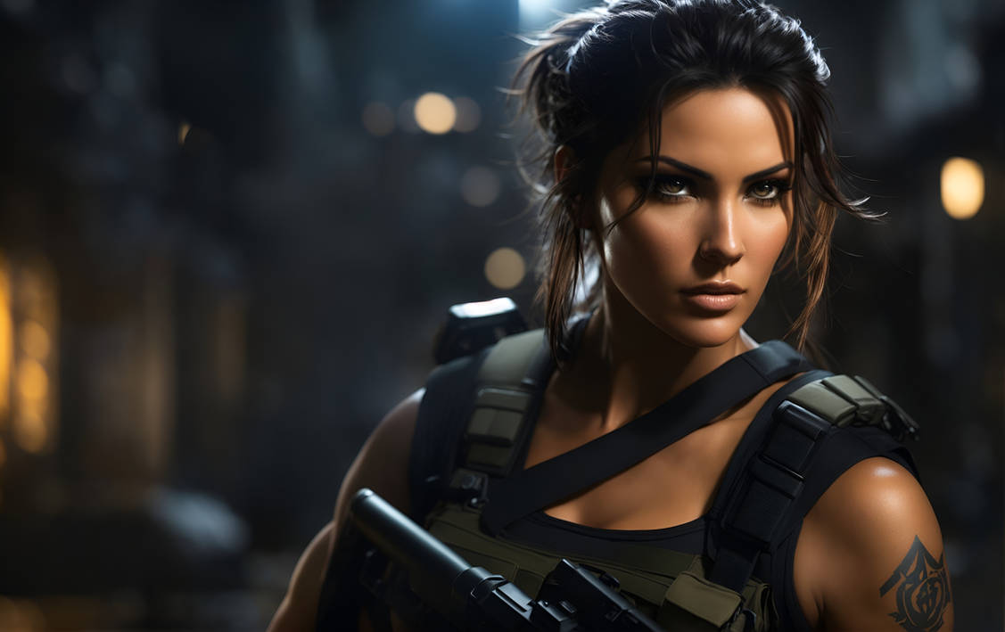 Lara COD Operator4 by HELIX8827 on DeviantArt