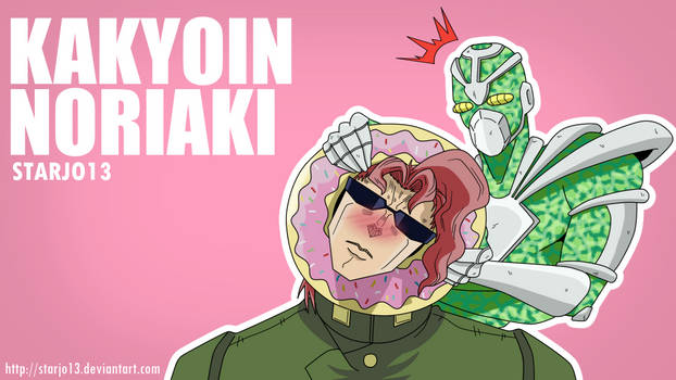 MMD Donut Hole Noriaki Kakyoin