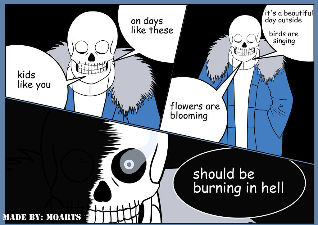 Sans Quote by MohammedQArts on DeviantArt